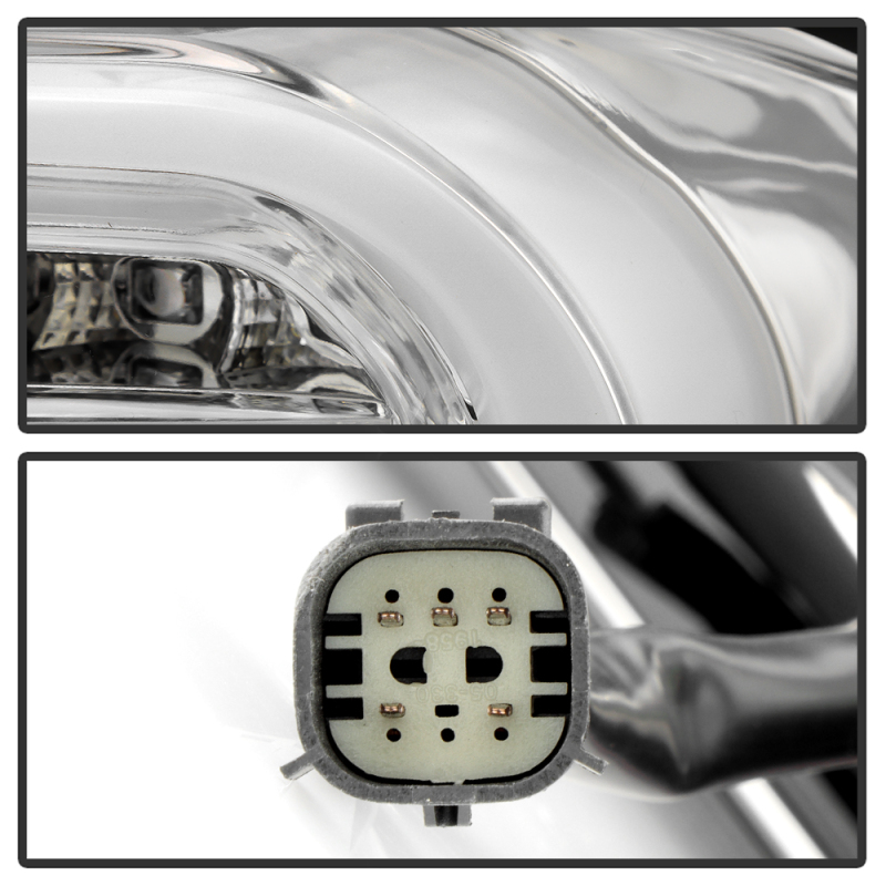 Chevrolet Camaro LED Tail Lights - SPYDER - Sequential Turn Signal - Chrome - `16-`18