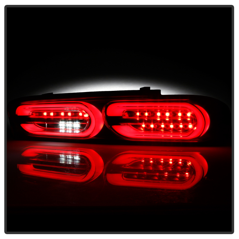 Chevrolet Camaro LED Tail Lights - SPYDER - Sequential Turn Signal - Black - `16-`18