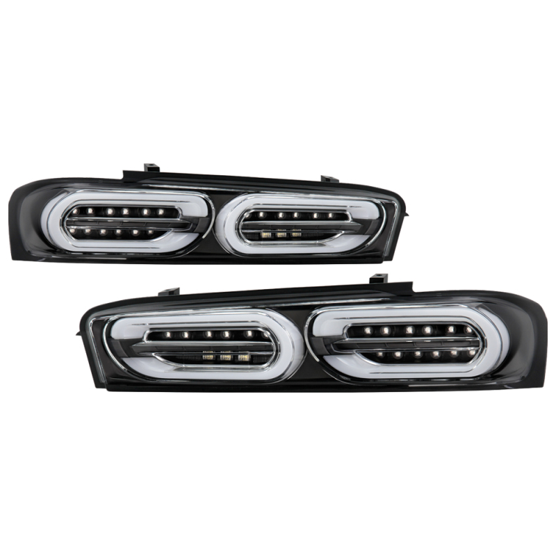 Chevrolet Camaro LED Tail Lights - SPYDER - Sequential Turn Signal - Black - `16-`18