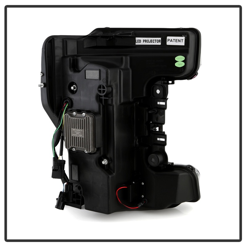 Ford F-250 Headlights - SPYDER - Full LED with Sequential Turn Signal - Chrome - `17-`18