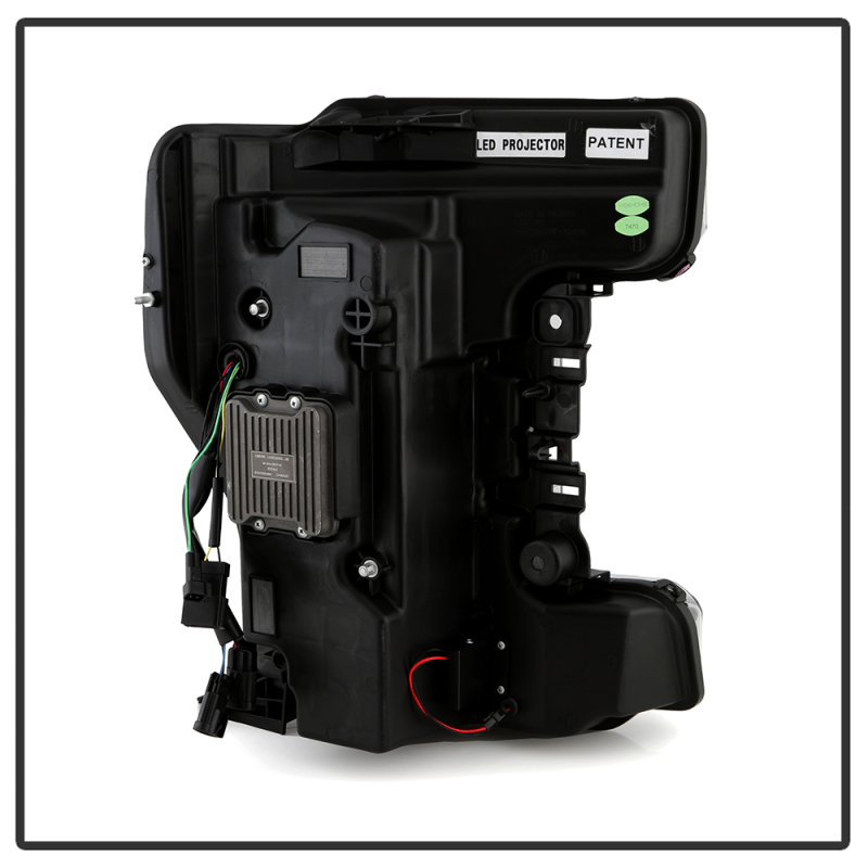 Ford F-250 Headlights - SPYDER - Full LED with Sequential Turn Signal - Chrome - `17-`18