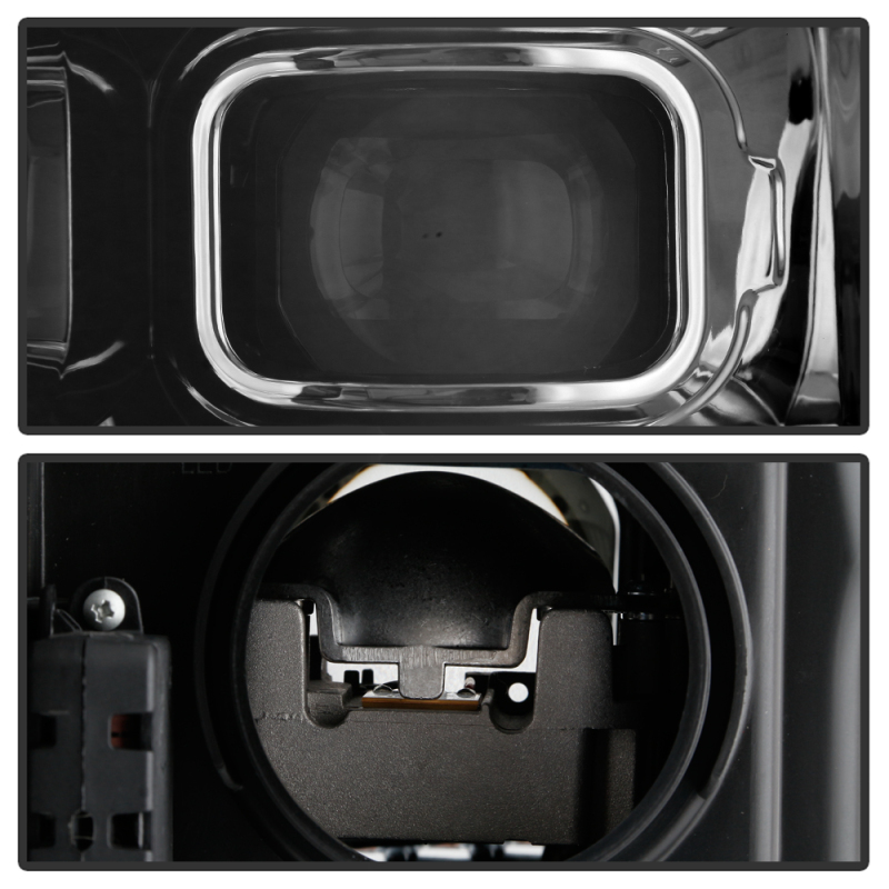 Dodge Ram Headlights - SPYDER - APEX Series Projector - Chrome - `19-`20