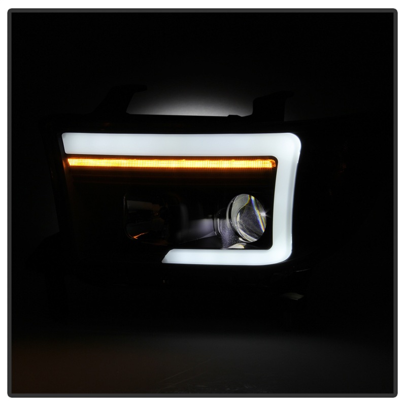 Toyota Tundra Headlights - SPYDER - Spyder Platinum Series - Black - `07-`09