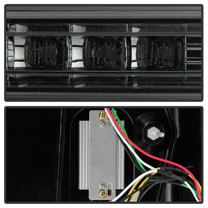 Toyota 4Runner LED Tail Lights - SPYDER - Sequential Turn Signal - Smoke - `10-`14