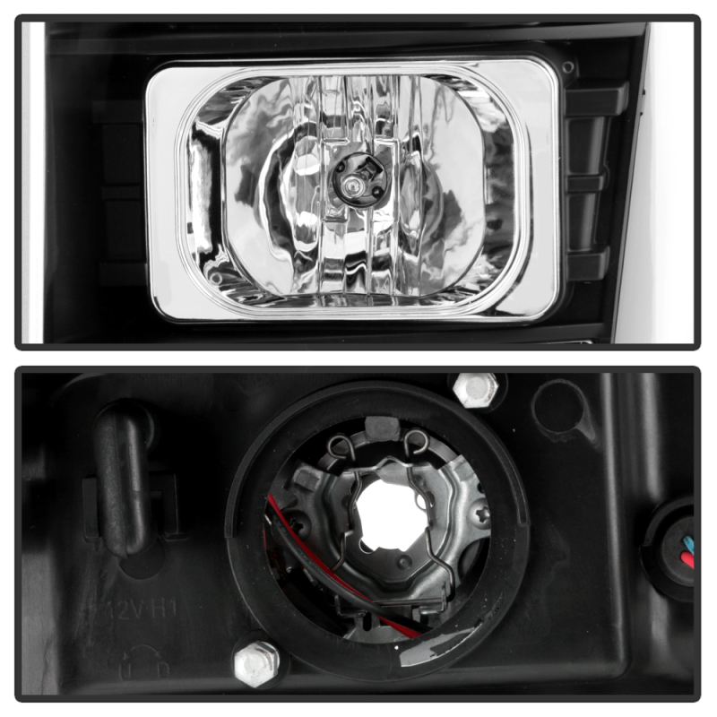 Ford F250 Headlights - SPYDER - Platinum Series V2 High-Power LED Module - Black - `11-`16