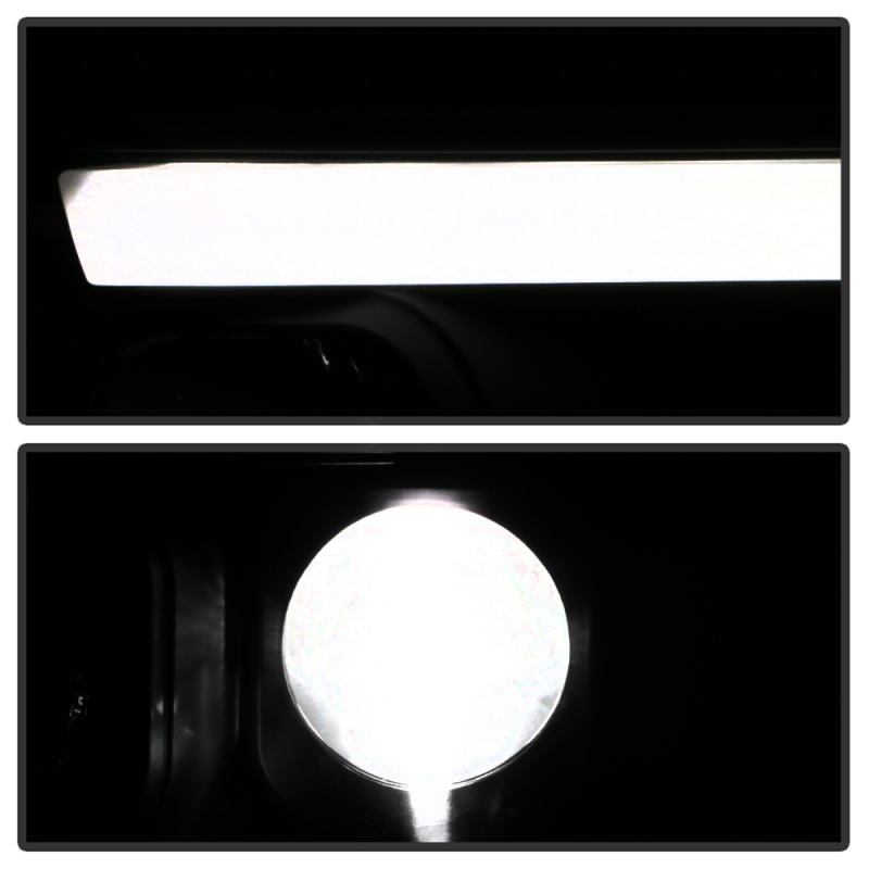 Dodge Ram 1500 Headlights - SPYDER - Spyder Platinum Series High-Power LED Module - Black - `02-`05