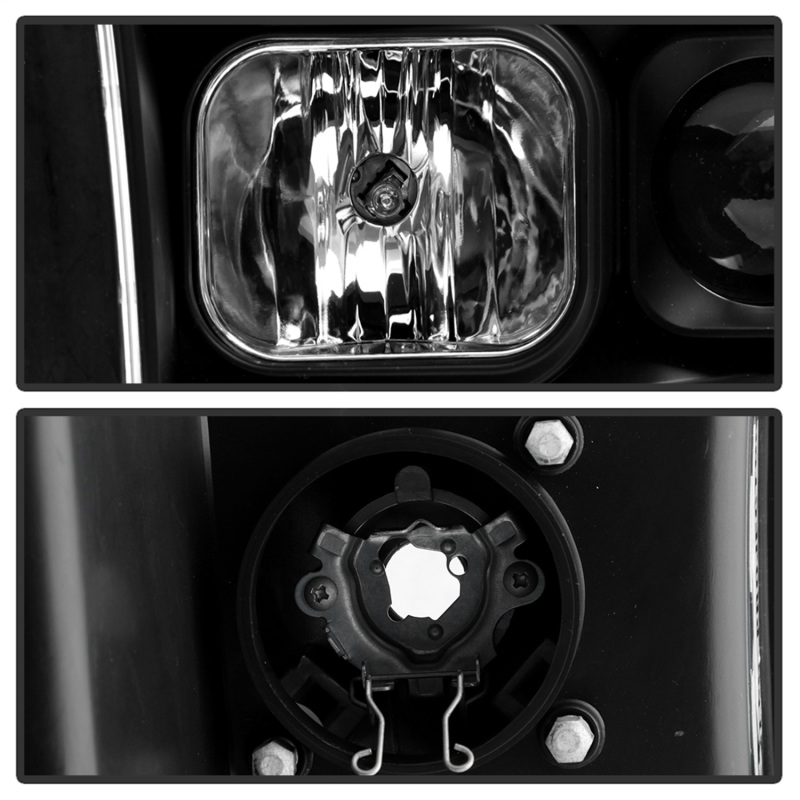 Dodge Ram 1500 Headlights - SPYDER - Spyder Platinum Series High-Power LED Module - Black - `02-`05