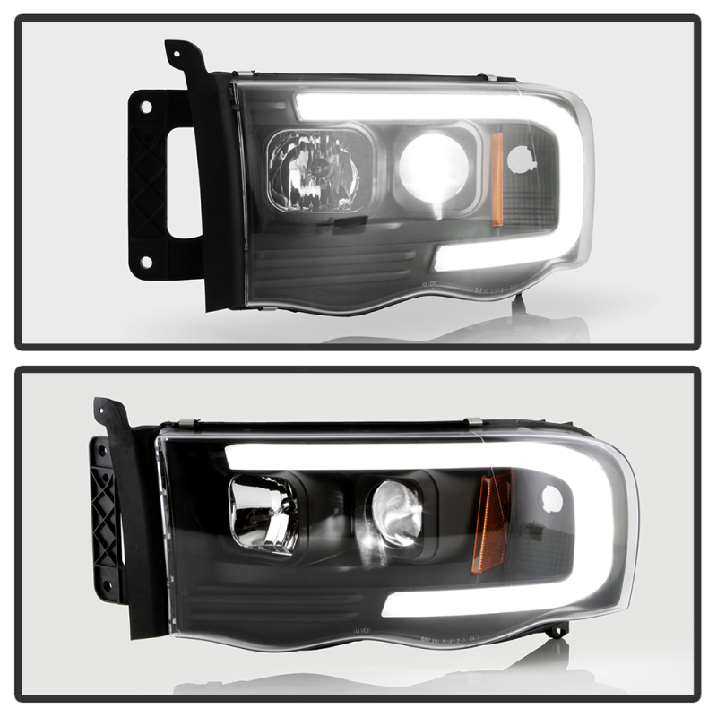 Dodge Ram 2500 Headlights - SPYDER - Spyder Platinum Series High-Power LED Module - Black - `03-`05