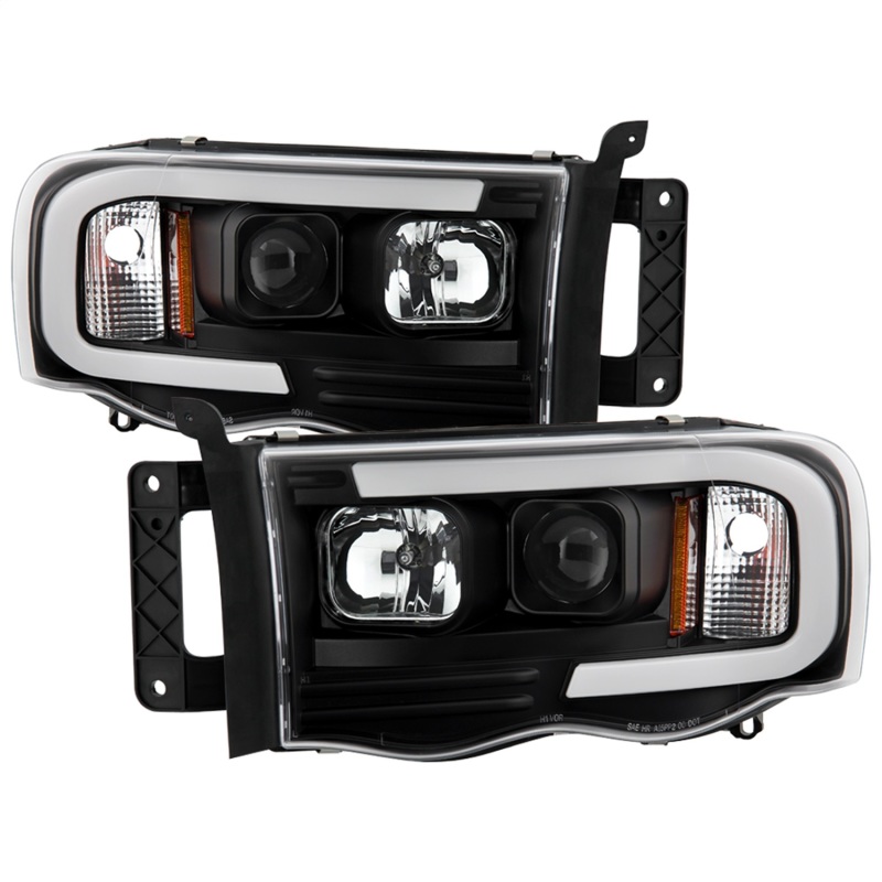 Dodge Ram 2500 Headlights - SPYDER - Spyder Platinum Series High-Power LED Module - Black - `03-`05