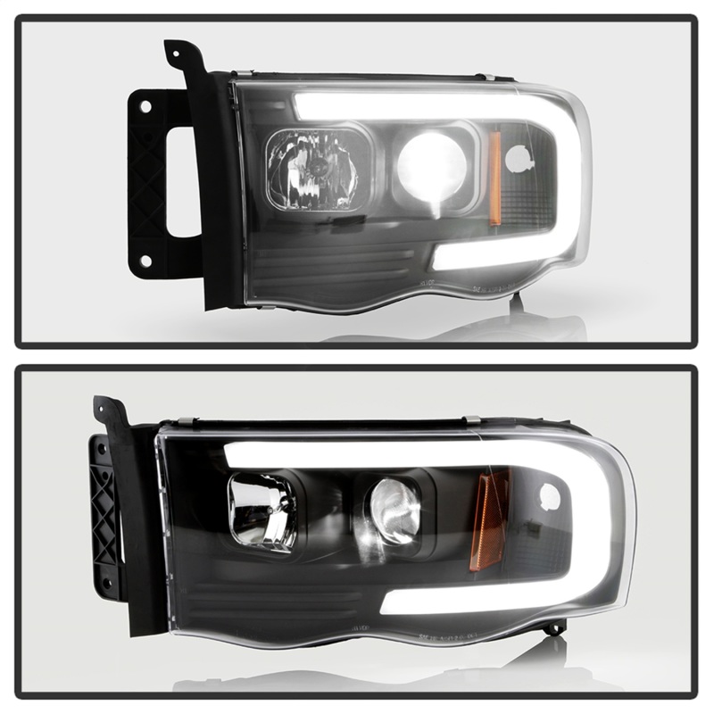 Dodge Ram 3500 Headlights - SPYDER - Spyder Platinum Series High-Power LED Module - Black - `03-`05