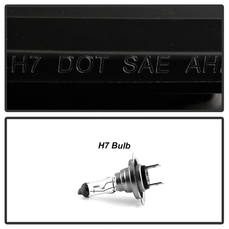 Subaru Impreza Headlights - SPYDER - Spyder Signature Series, Halogen Model, Projector Headlights - Black - `15-`20