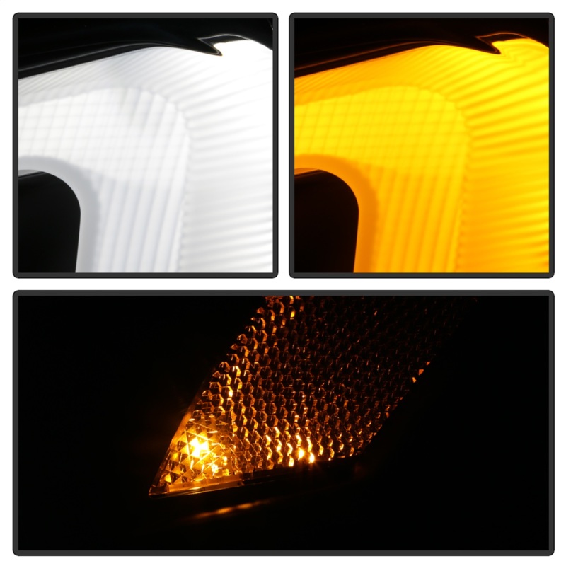 Subaru Impreza Headlights - SPYDER - Spyder Signature Series, Halogen Model, Projector Headlights - Black - `15-`20