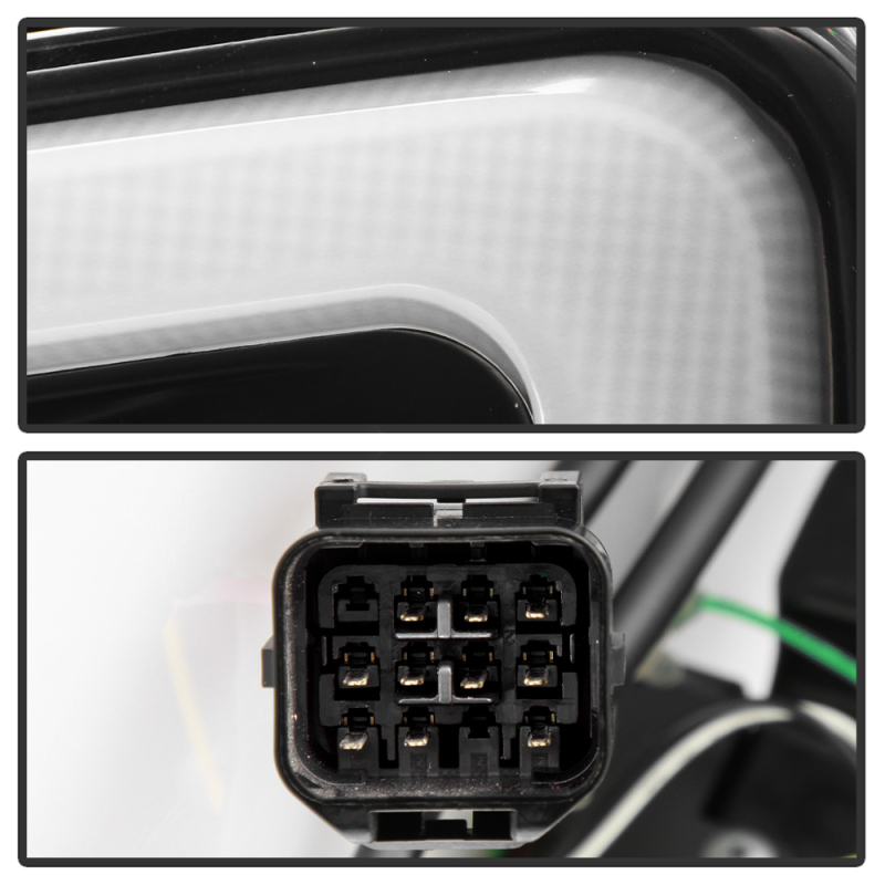 Subaru Impreza Headlights - SPYDER - APEX Series Projector LED Model High-Power LED Module - Black - `15-`20