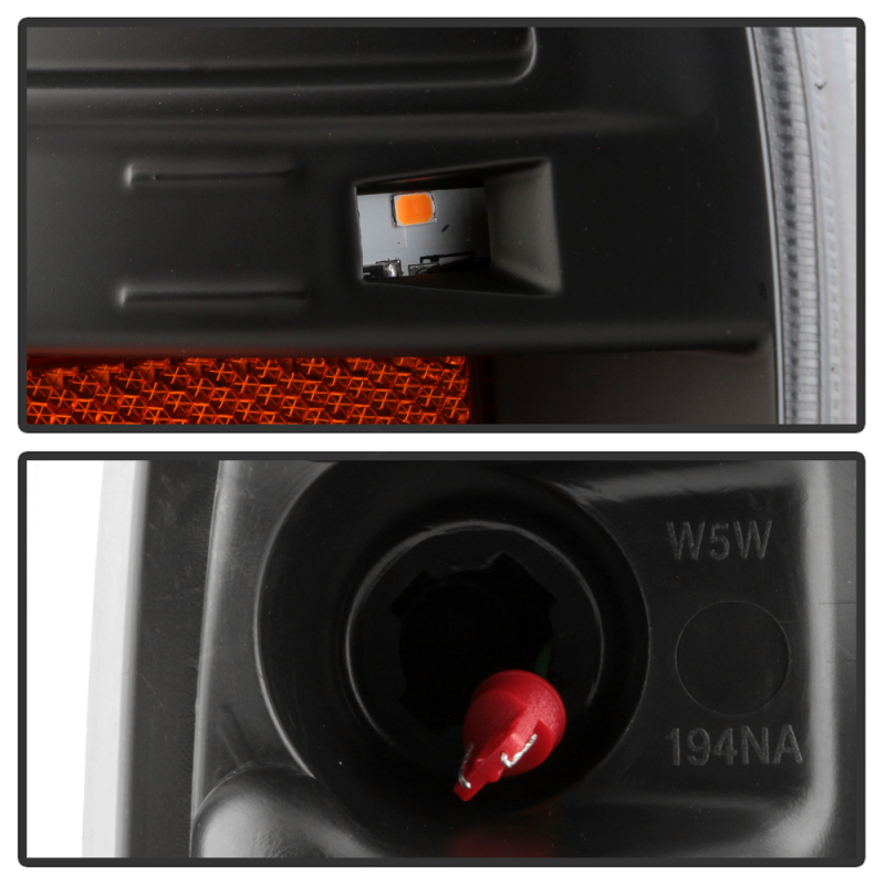 Ford F-150 Headlights - SPYDER - Spyder Platinum Series, High-Power LED Module (Low Beam), Projector - Black - `04-`08