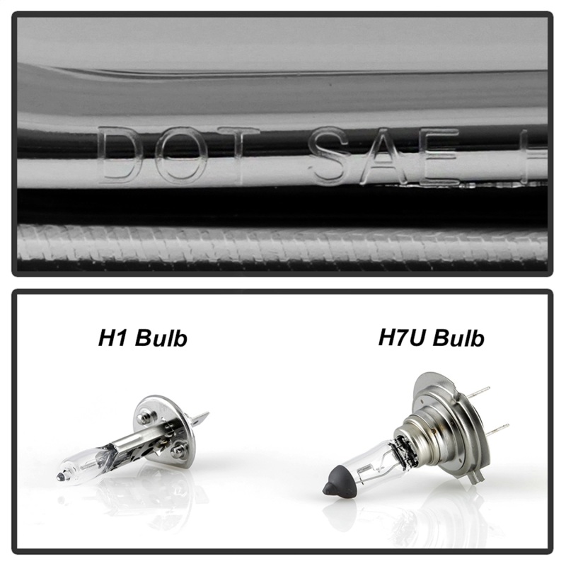 GMC Yukon XL Headlights - SPYDER - Version 2 Projector Headlights - Chrome - `07-`14