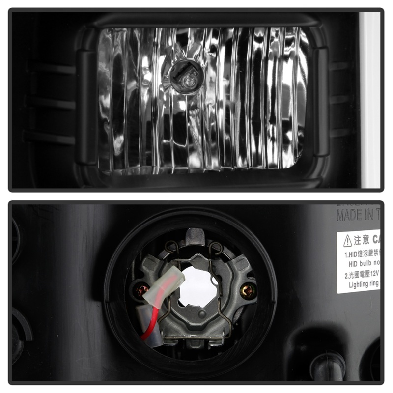 GMC Yukon Headlights - SPYDER - Version 2 Projector Headlights - Black - `07-`14