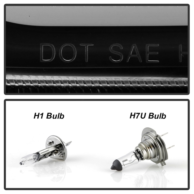 GMC Yukon Denali Headlights - SPYDER - Version 2 Projector Headlights - Black - `07-`14