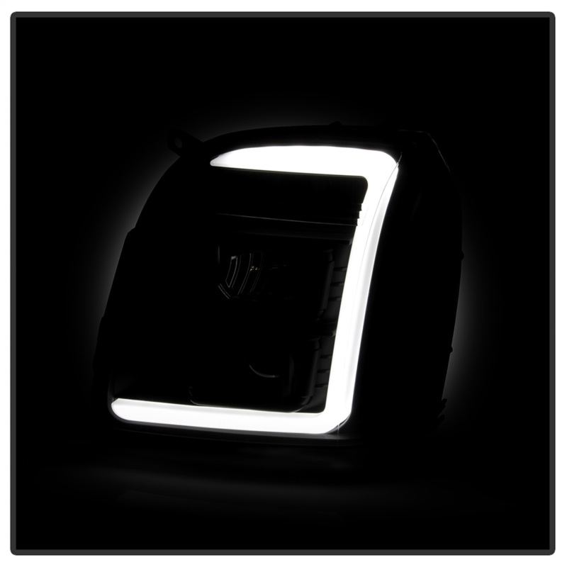 GMC Yukon XL Headlights - SPYDER - Version 2 Projector Headlights - Black - `07-`14