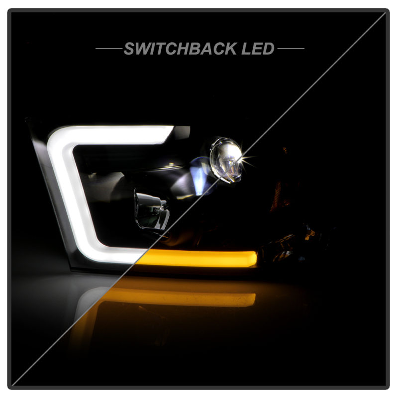 Dodge Ram 3500 Headlights - SPYDER - Spyder Platinum Series with High-Power LED Module (Low Beam) - Black - `09-`18