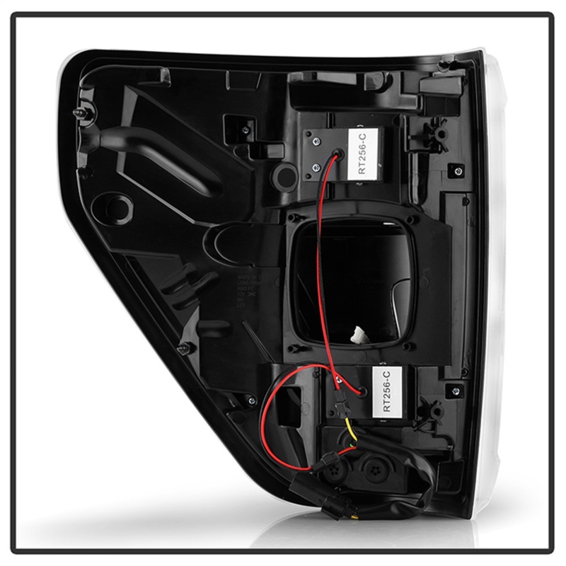 Ford F150 LED Tail Lights - SPYDER - Full LED w/ Blind Spot Sensor - Black - `21-`23