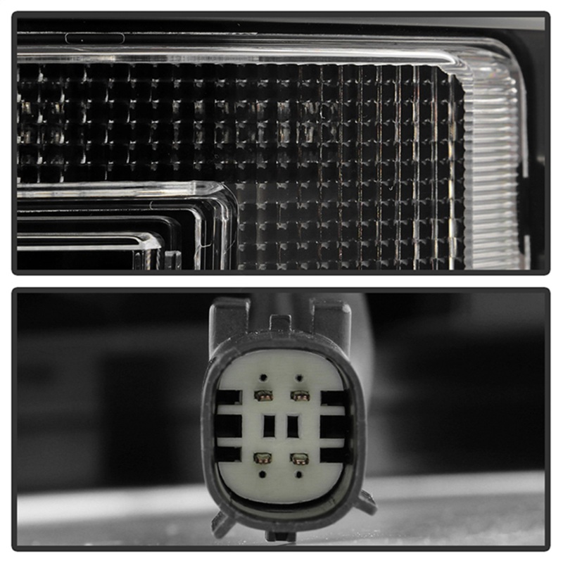 Ford F150 LED Tail Lights - SPYDER - Full LED w/ Blind Spot Sensor - Black - `21-`23