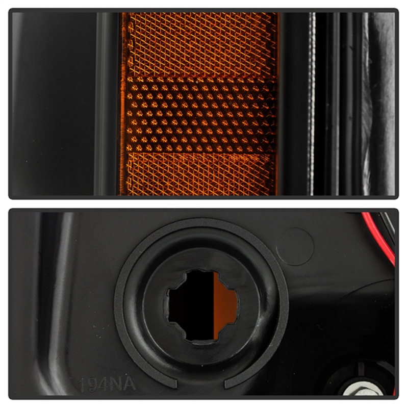 GMC Yukon Headlights - SPYDER - Spyder Platinum, Version 2 High-Power LED Module, Projector - Black - `07-`14