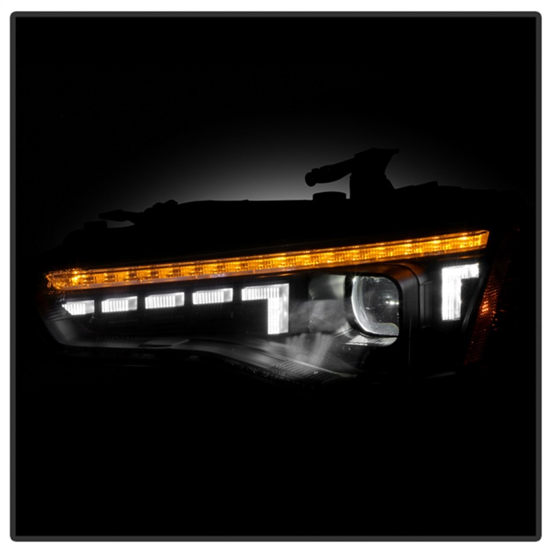 Audi A5 Headlights - SPYDER - High-Power LED Module - Black - `13-`17