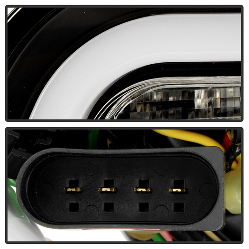 Audi A3 LED Tail Lights - SPYDER - Full LED - Black - `03-`08