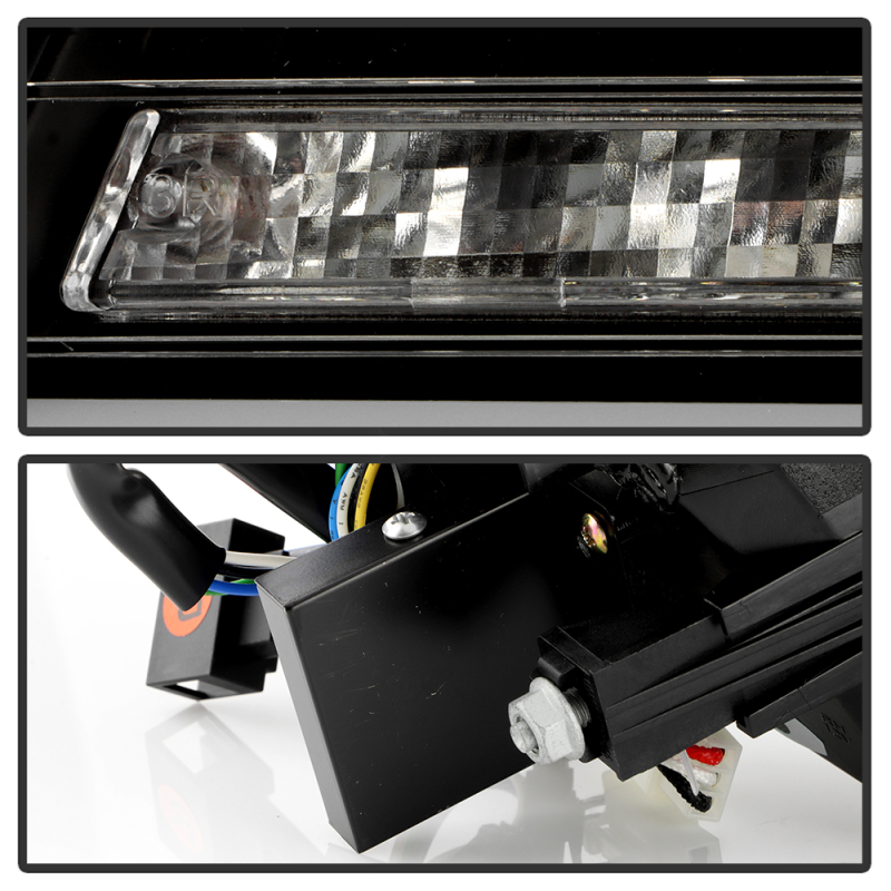 Audi A3 LED Tail Lights - SPYDER - Full LED - Black - `03-`08