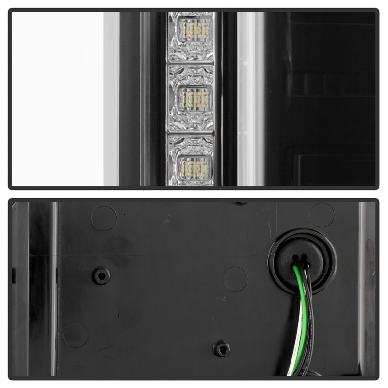 Dodge Ram 1500 LED Tail Lights - SPYDER - Spyder Apex - Black - `19-`23