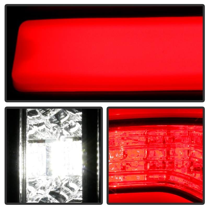Dodge Ram 1500 LED Tail Lights - SPYDER - Spyder Apex - Black - `19-`23