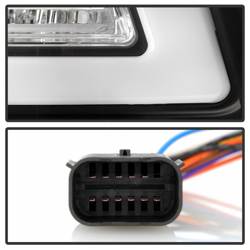 Dodge Ram 2500 LED Tail Lights - SPYDER - Apex Series, Factory LED Tail Lights Model With Blind Spot Module, Sequential Signal Lights - Black - `19-`24