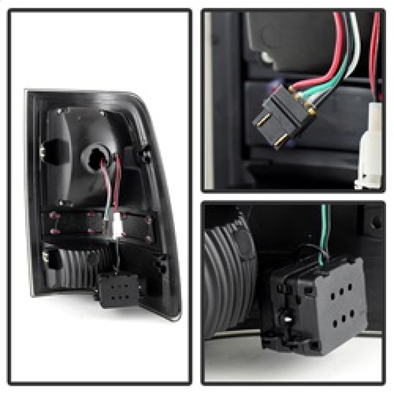 Ram 1500 Tail Lights - Rear - SPYDER - xTune LED - Incandescent Model Only - Black - `11-`14