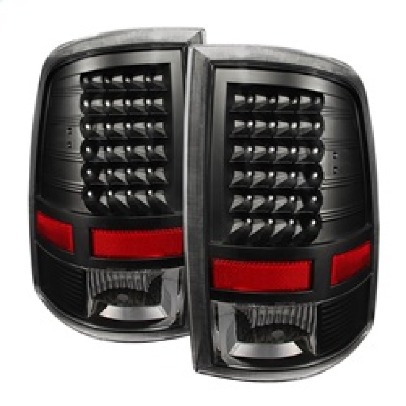 Ram 1500 Tail Lights - Rear - SPYDER - xTune LED - Incandescent Model Only - Black - `11-`14