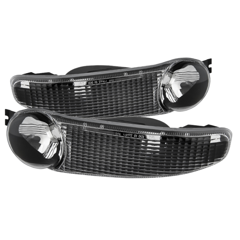 GMC Sierra Denali Bumper Lights - SPYDER - XTune - Black - `00-`06