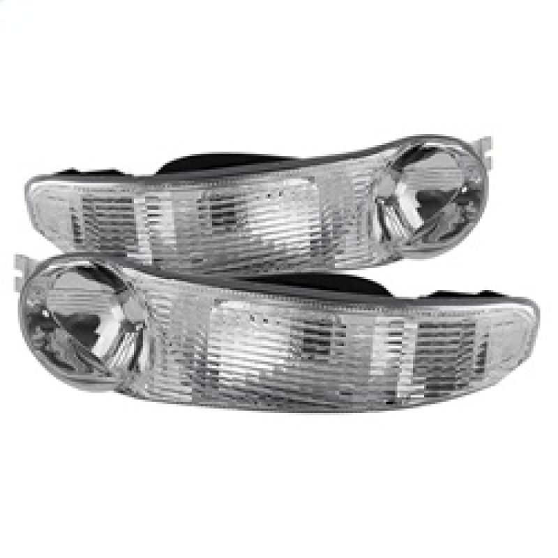 GMC Sierra Denali Bumper Lights - SPYDER - xTune - Clear - `00-`06