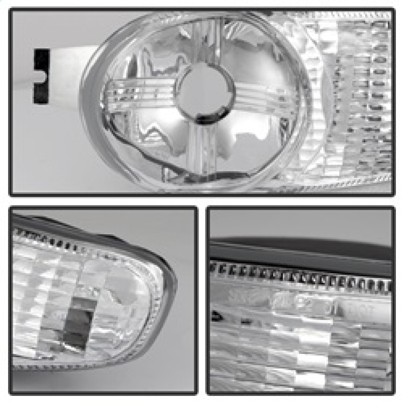 GMC Sierra Denali Bumper Lights - SPYDER - xTune - Clear - `00-`06