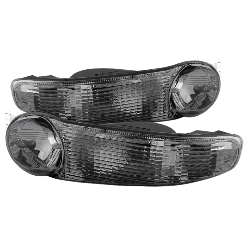 GMC Sierra Denali Bumper Lights - SPYDER - xTune - Smoke - `00-`06