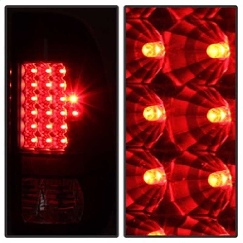 Ford F-450 Super Duty Tail Lights - Rear - SPYDER - xTune LED - Black - `08-`15