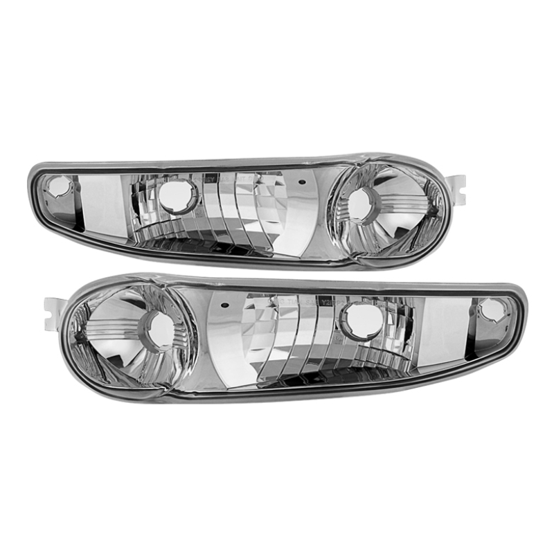GMC Sierra Denali Bumper Lights - SPYDER - xTune - Clear - `00-`06