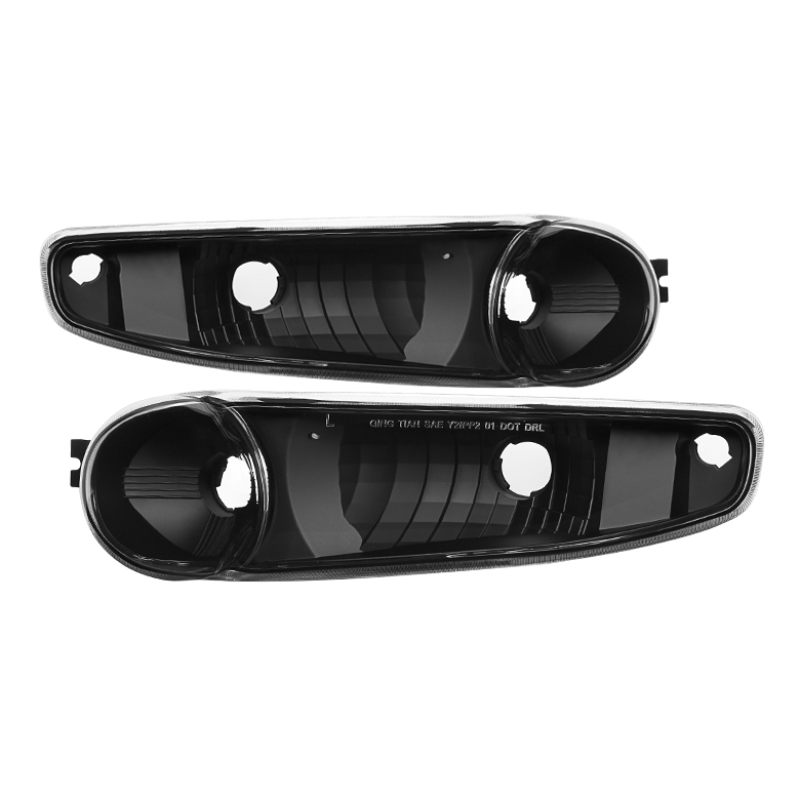 GMC Sierra Denali Bumper Lights - SPYDER - xTune - Black - `00-`06
