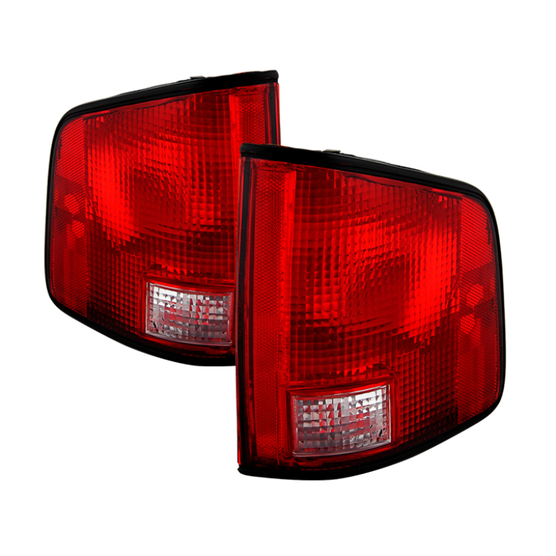 Chevrolet S10 Tail Lights - SPYDER - OE Style - Black Edge - `94-`04