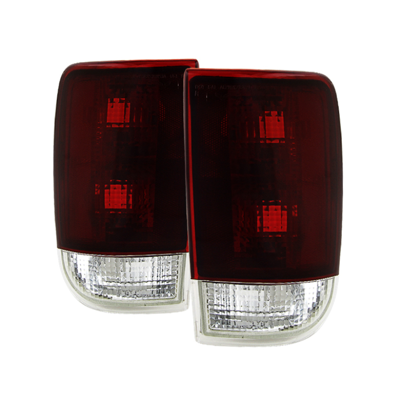 Chevrolet Blazer Tail Lights - SPYDER - OE Style - Red Smoked - `95-`05