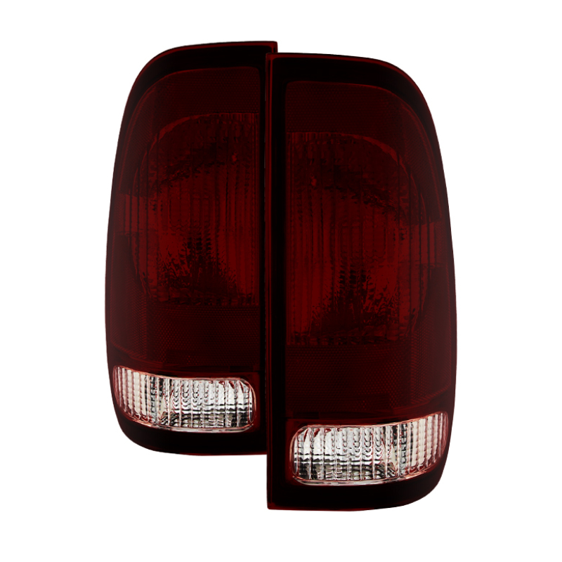 Ford F150 Tail Lights - SPYDER - xTune - Red Smoked - 2004