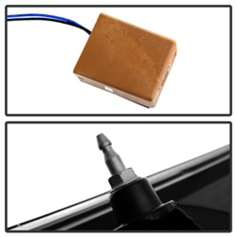 GMC Yukon Tail Lights - Rear - SPYDER - XTune LED, Black Housing - Smoked - `07-`14