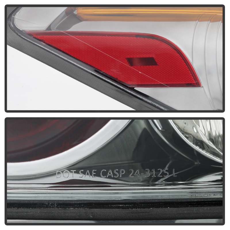 Nissan Altima Tail Light - Rear Driver Side (Left) - SPYDER - xTune OEM Style - `07-`12