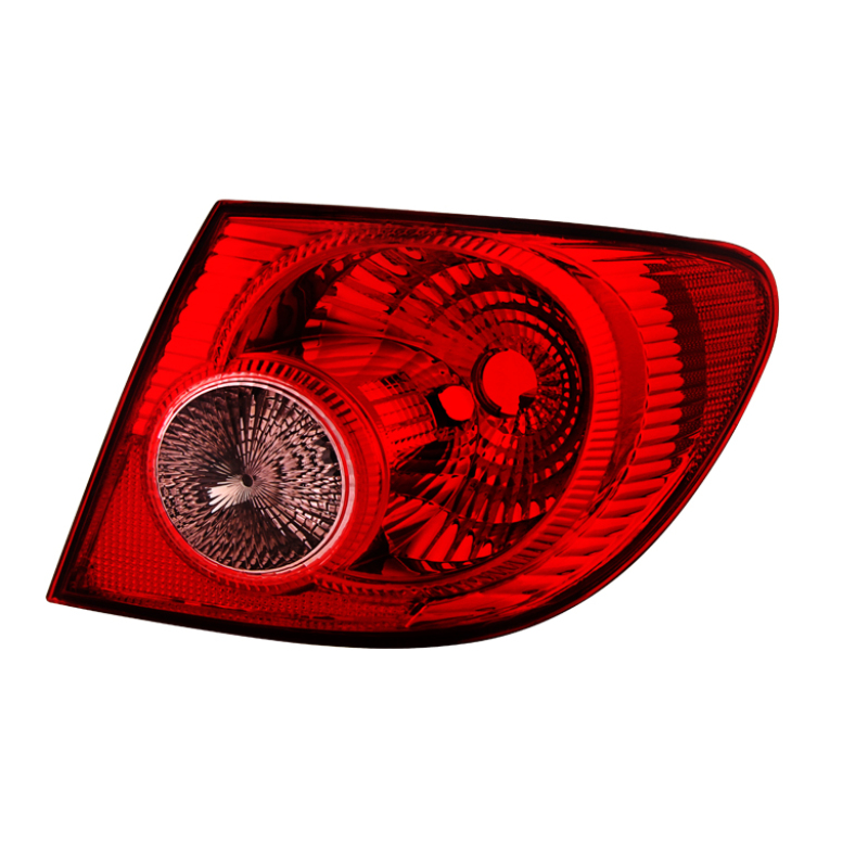 Toyota Corolla Tail Lights - Passenger Side Outer - SPYDER - OEM Right ALT-JH-TCO05-OE-OR - `04-`08