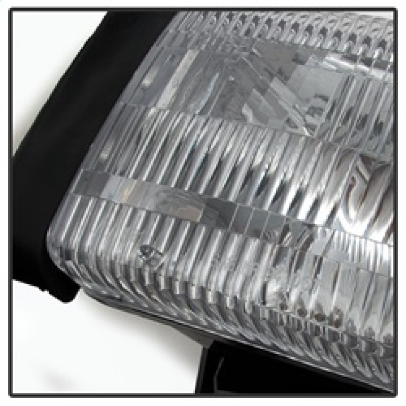 Dodge Ram 1500 Headlights - Front - SPYDER - xTune OEM Style w/ Corner Lights - Chrome - `94-`01
