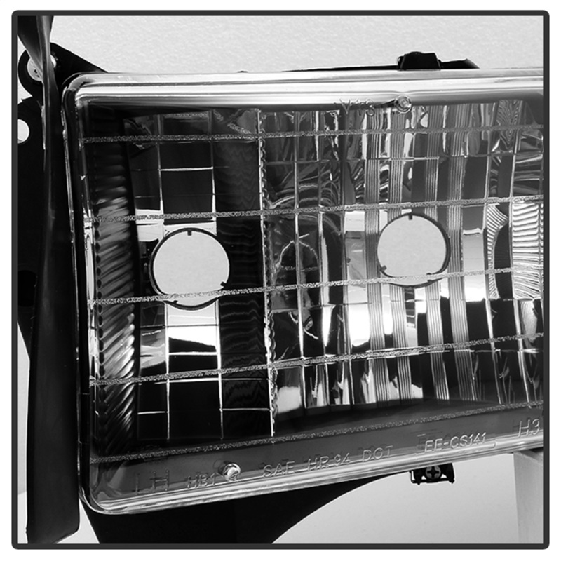 Dodge Ram Sport Headlights - SPYDER - xTune - Black - `99-`02