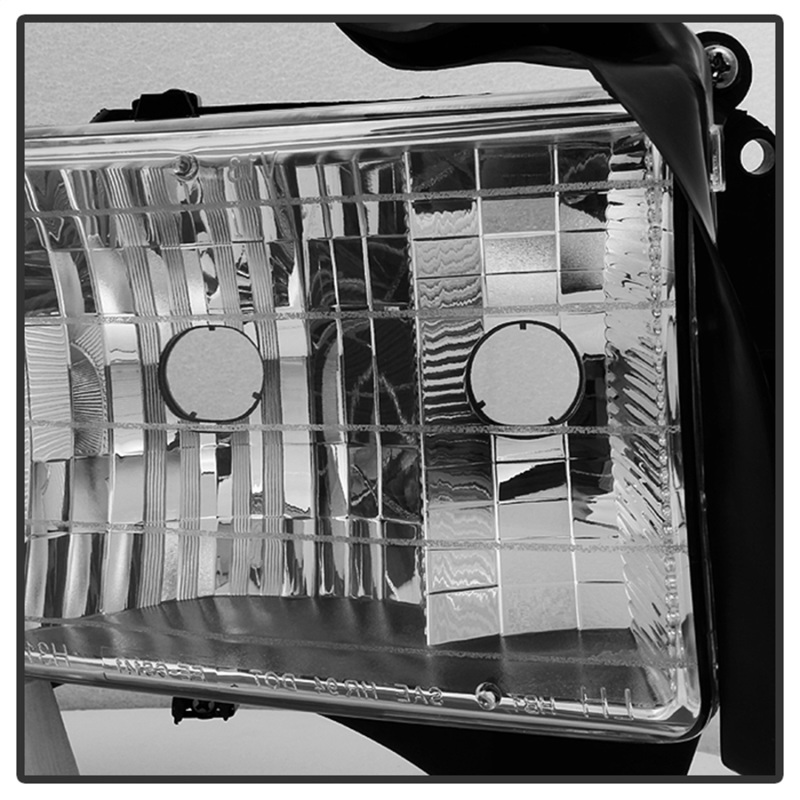 Dodge Ram Sport Headlights - SPYDER - xTune - Chrome - `99-`02